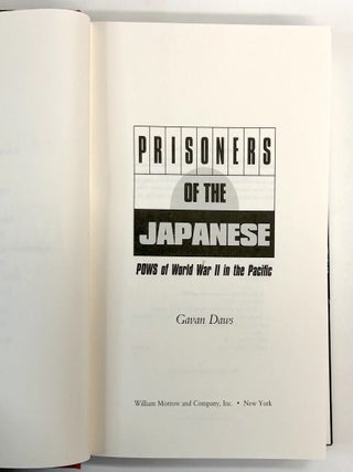 Prisoners of the Japanese: POWs of World War II in the Pacific