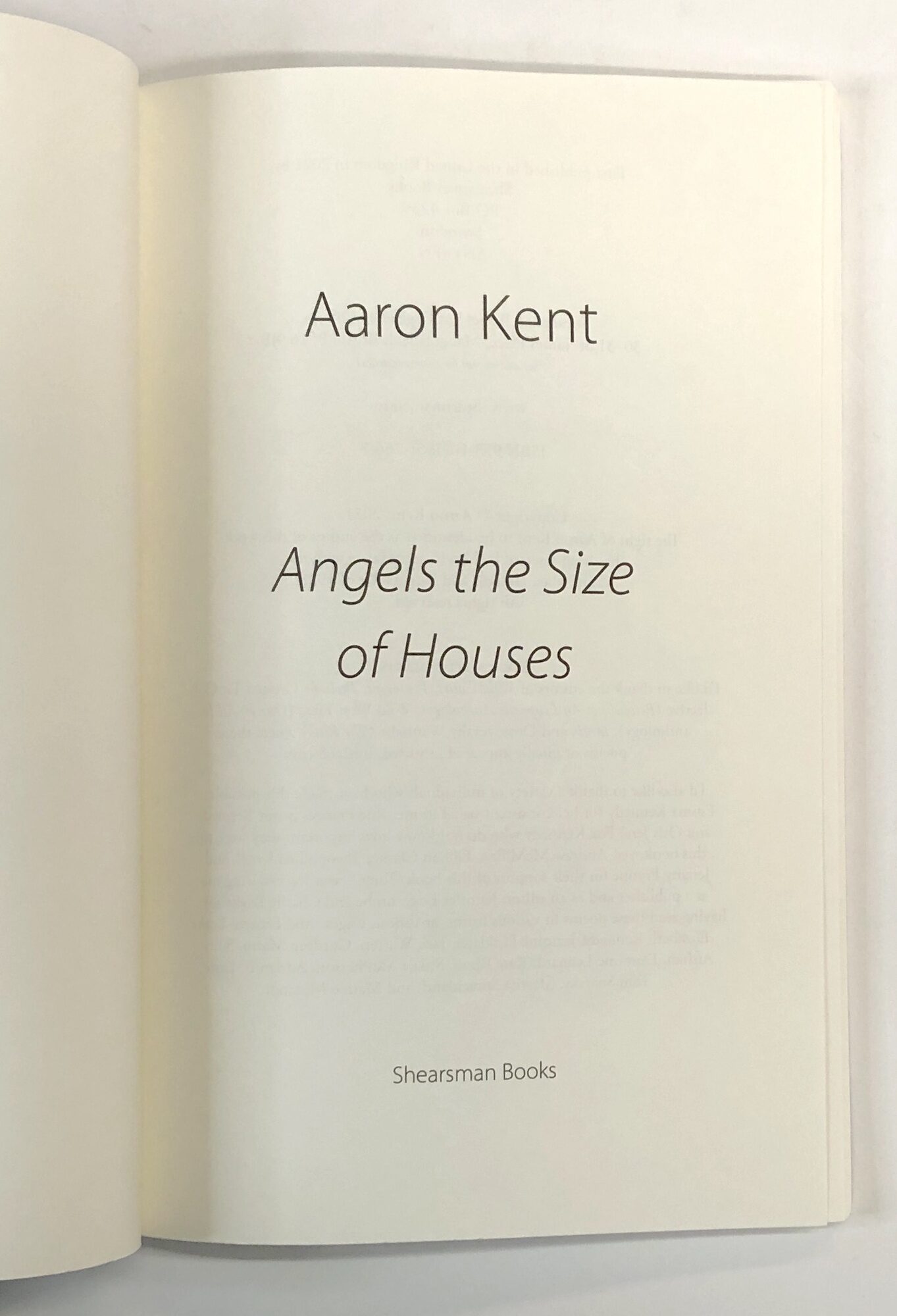 Angels the Size of Houses | Aaron Kent