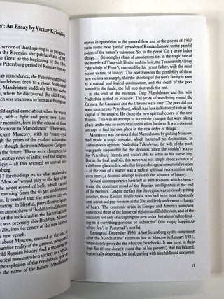 The Moscow & Voronezh Notebooks: Poems 1930-1937