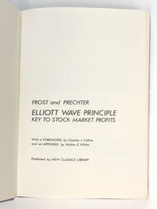 Elliott Wave Principle: Key to Stock Market Profits