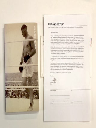 Item #s00039008 Chicago Review, 55:3/4 Autumn 2010, Essays for Robert Von Hallberg. V. Joshua...