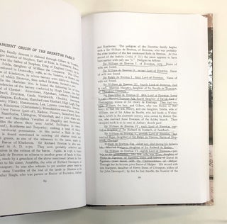Breretons of Cheshire, 1100 to 1904 A.D. (reprint)