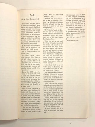 The Masonic Philosophy of Ken Shumaker from the Oregon Freemason