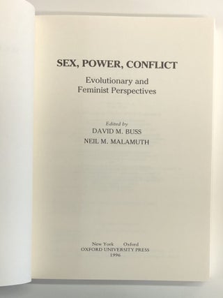 Sex, Power, Conflict: Evolutionary and Feminist Perspectives