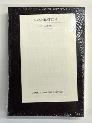 Respiration [Classics of Medicine facsimile edition, full leather gilt NEW