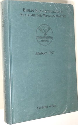 Item #s0004188 Berlin-Brandenburgische Akademie Der Wissenschaften, Jahrbuch 1995