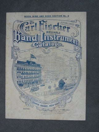 Item #s0004332 Carl Fischer's New Competition Catalogue of Band Instruments and Specialties...