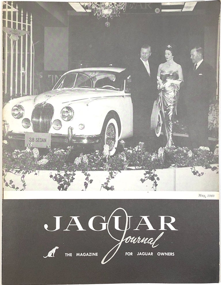 Item #s0004390 Jaguar Journal; May, 1960; Vol. IV, No. V.; Jaguar Clubs of North America. Dolores Damergy, Everett Taylor Martin, Milton Charles.
