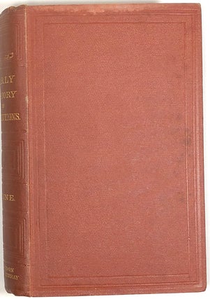 Item #s0004541 The Lectures on the Early History of Institutions. Henry Sumner Maine
