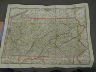 Cram's Township and Rail Road Map of Pennsylvania