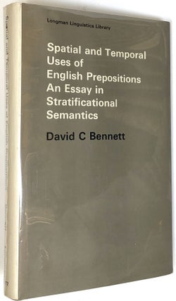 Item #s0004970 Spatial and Temporal Uses of English Prepositions; An Essay in Stratificational...