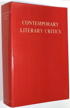 Item #s0005100 Contemporary Literary Critics. Elmer Borklund