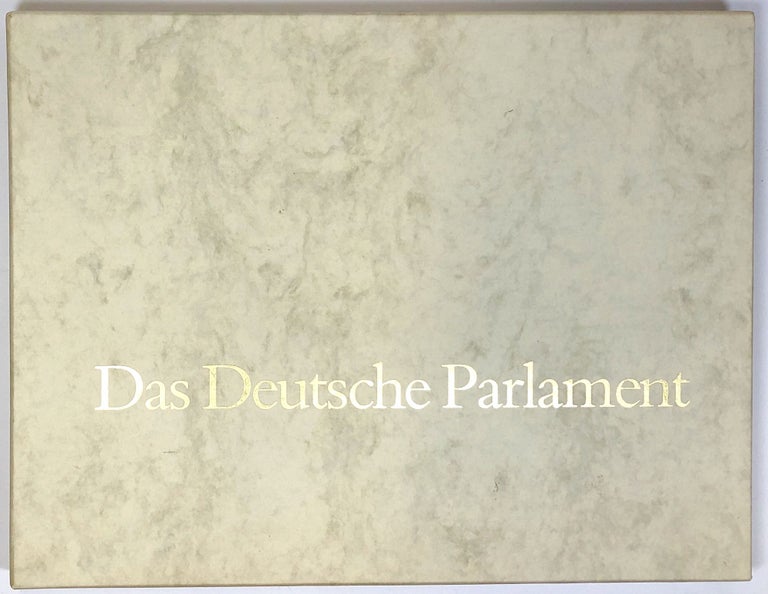 Item #s0005636 Das Deutsche Parlament / The German Parliament / Le Parlement Allemand. Rita Süssmuth, Wolfgang Kessel Wolfgang Gaebler, Hans-Achim Roll, Sussmuth.