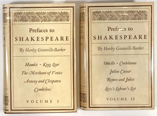Item #s0005955 Prefaces to Shakespeare, 2 Vols.--Vol 1: Hamlet, King Lear, The Merchant of...