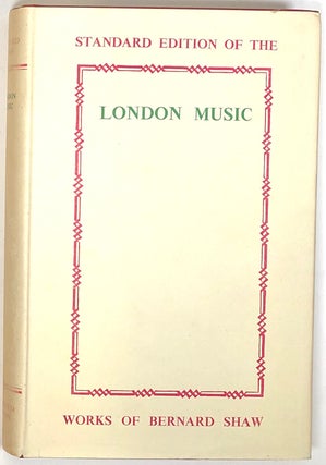 Item #s0006526 London Music in 1888-89 as Heard by Corno Di Bassetto (Later Known as Bernard...