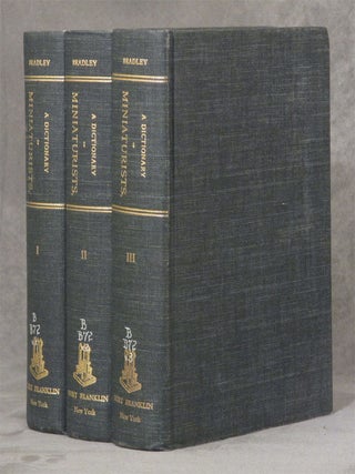 Item #s0006597 A Dictionary of Miniaturists, Illuminators, Calligraphers, and Copyists; With...