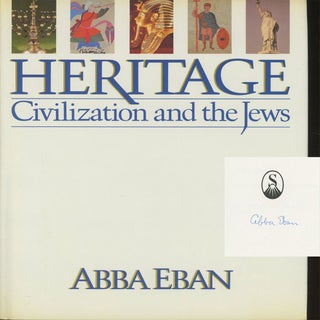 Item #s0006769 Heritage: Civilization and the Jews. Abba Eban
