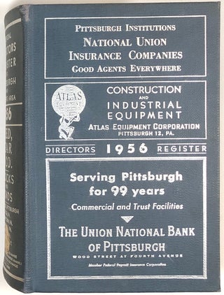 Item #s0007420 Official Directors Register of Pittsburgh and Tri-State Area, 1956 Edition....