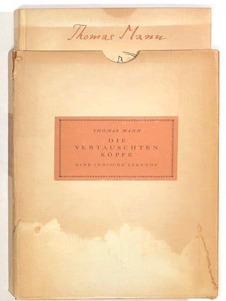 Die vertauschten Kopfe, Eine indische Legende