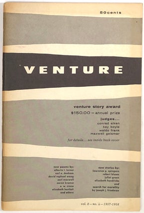 Item #s0008691 Venture; Volume II, Number 4, 1957-58; Vol. 2, No. 4 -- 1957-1958. Joseph J....