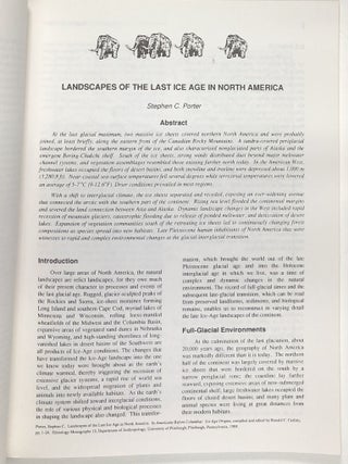 Americans Before Columbus: Ice - Age Origins; Selected Papers from the First Columbian Quincentenary Symposium, Smithsonian Institution September 26, 1987; Ethnology Monographs, Number Twelve