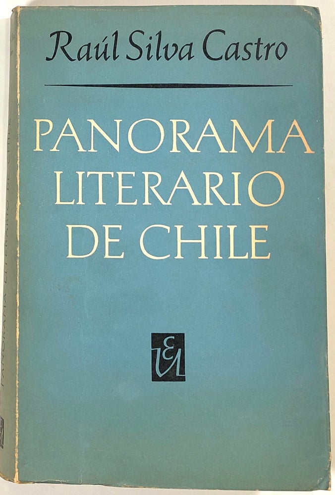Item #s0009362 Panorama Literario de Chile. Raul Silva Castro.