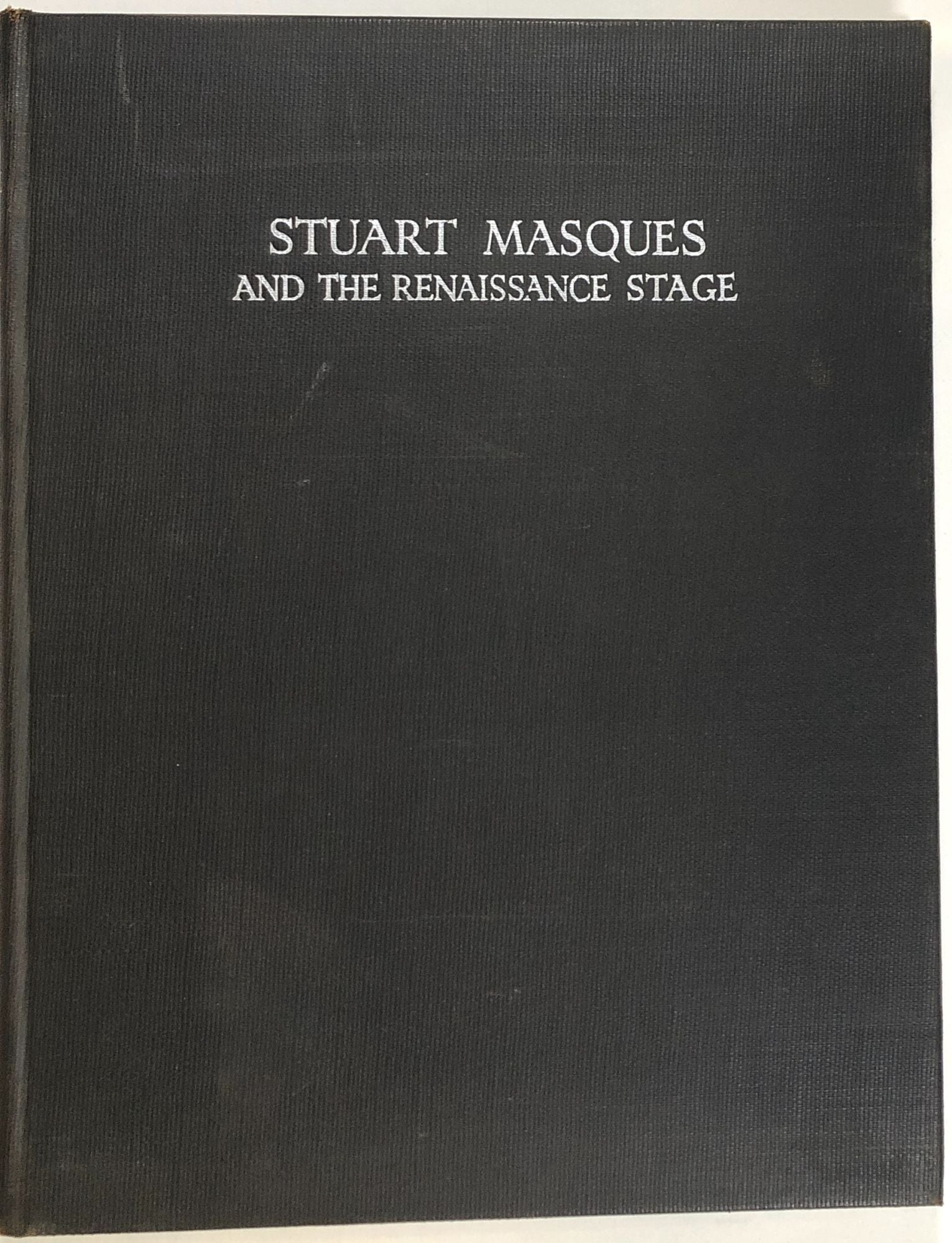 Stuart Masques and the Renaissance Stage | Allardyce Nicoll | First ...
