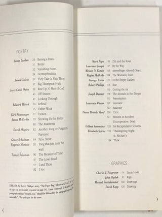 Boulevard, Journal of Contemporary Writing; Vol. 3, No. 1; Spring 1988