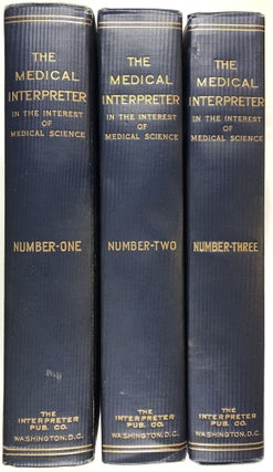 Item #s0009584 The Medical Interpreter A Quarterly Digest of Medicine and Surgery, Domestic and...