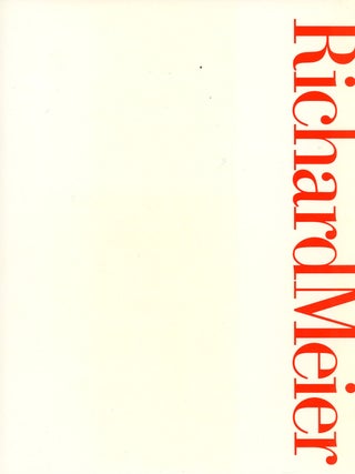 Item #z010583 Richard Meier, Buildings and Projects 1979-1989, Signed by Commissioners of a Meier...