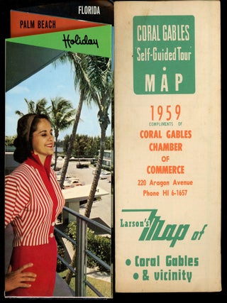 Item #z011273 Two Florida Travel Brochures, Including Holiday Inn Palm Beach Guide and Coral...