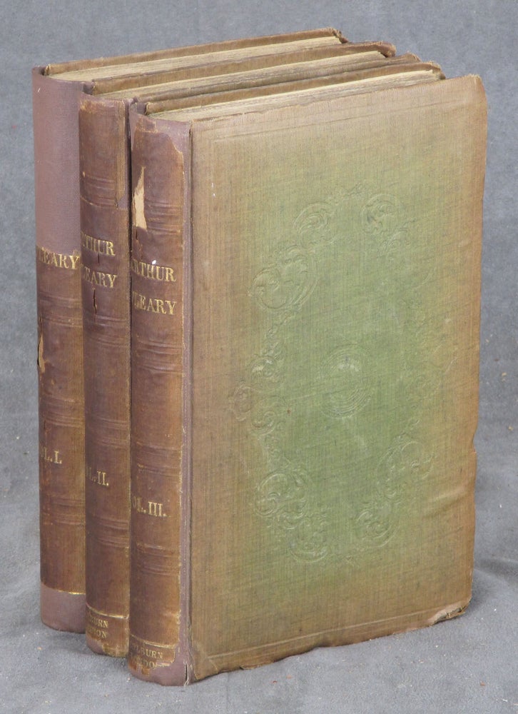 Item #z011377 Arthur O'Leary: His Wanderings and Ponderings in Many Lands, Complete in Three Volumes. Charles Lever, Harry Lorrequer, George Cruikshank, Illust.