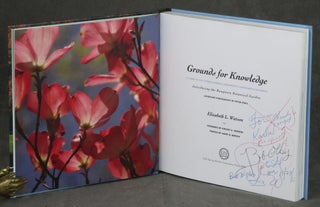 Grounds for Knowledge: A Guide to Cold Spring Harbor Laboratory's Landscapes & Buildings, INSCRIBED by Elizabeth Watson to Robert Olby