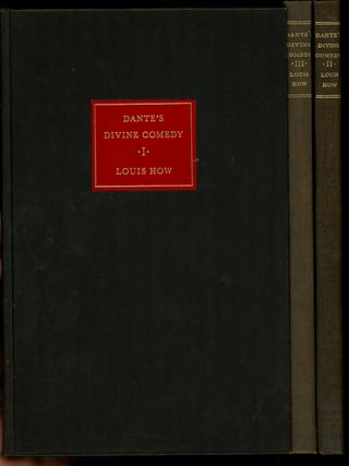 The Comedy of Dante Alighieri, Complete in Three Volumes