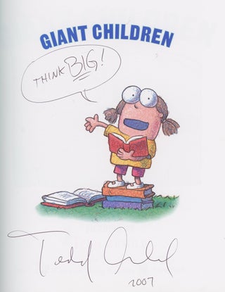 Item #z012012 Giant Children, Inscribed by Tedd Arnold. Brod Bagert, Tedd Arnold, Illust