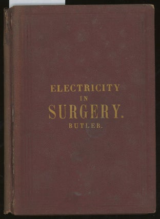 Item #z012339 Electricity in Surgery. John Butler, Olgierd Lindan