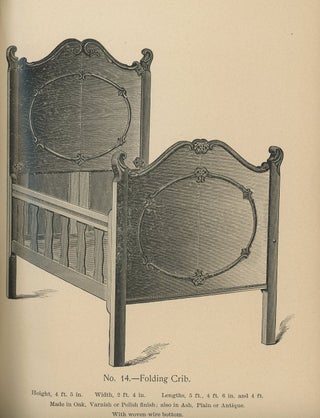 Twenty-Third Annual Illustrated Catalogue of the Jamestown Bedstead Co, Manufacturers of Bedsteads, Children's Bedsteads, Cribs, Cradles, Etc.