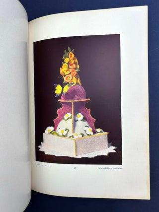 1925 Artistic Sugar Work & Ice Sculpturing, color plates