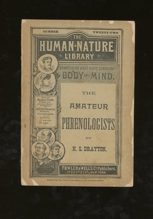 Item #z012551 The Amateur Phrenologists, A Little Comedy, An Adaptation for Public Representation...