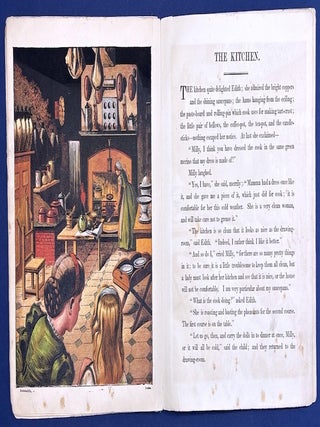 Edith and Milly's Housekeeping (Aunt Louisa’s London Toy Books), ca. 1867, color plates