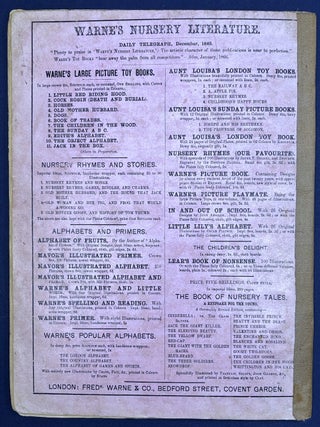Edith and Milly's Housekeeping (Aunt Louisa’s London Toy Books), ca. 1867, color plates
