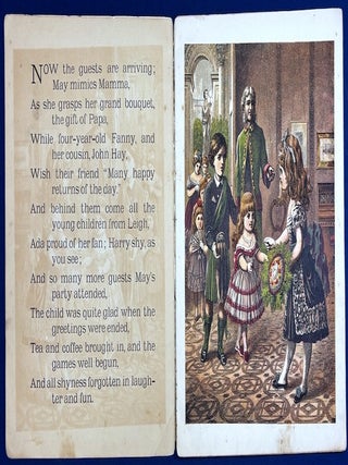 The Birthday Party (Aunt Louisa’s London Toy Books), ca. 1867, 6 color plates
