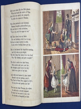 Lily Sweet-Briar’s Birthday (Aunt Louisa’s London Toy Books), ca. 1867, 6 color plates