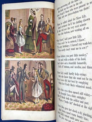 Lily Sweet-Briar’s Birthday (Aunt Louisa’s London Toy Books), ca. 1867, 6 color plates