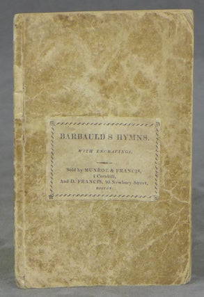 Item #z013032 Hymns in Prose for Children (Barbauld's Hymns). Anna Barbauld