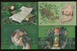Item #z013082 Group of 15 Ireland and Irish Themed Postcards. Raphael Tuck, Lawrence Sons,...