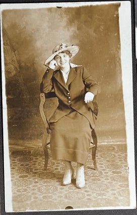 26 Real Photo Postcards of Women in Hats, 1900s-1920s