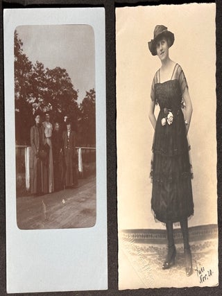 26 Real Photo Postcards of Women in Hats, 1900s-1920s