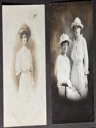 26 Real Photo Postcards of Women in Hats, 1900s-1920s