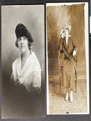 26 Real Photo Postcards of Women in Hats, 1900s-1920s